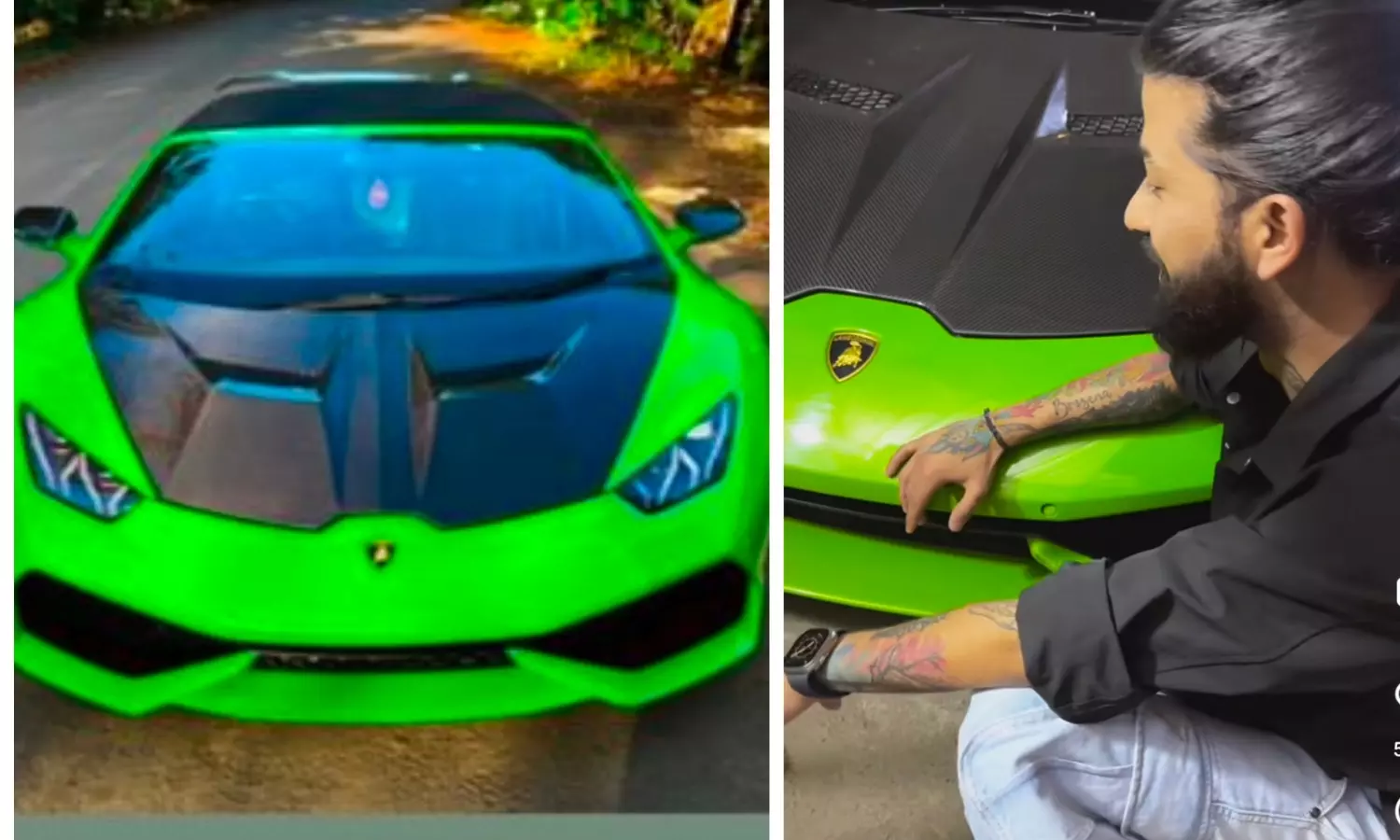 Anurag Dobhal Buys  Lamborghini Huracan