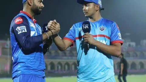 Rishabh Pant prithvi Shaw