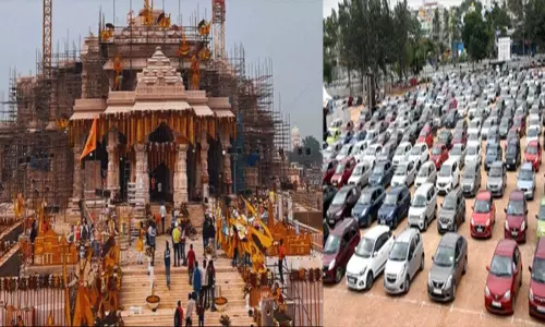 More than 22 thousand vehicles will be parked at 51 places in Ayodhya Dham, cars will be monitored through drones