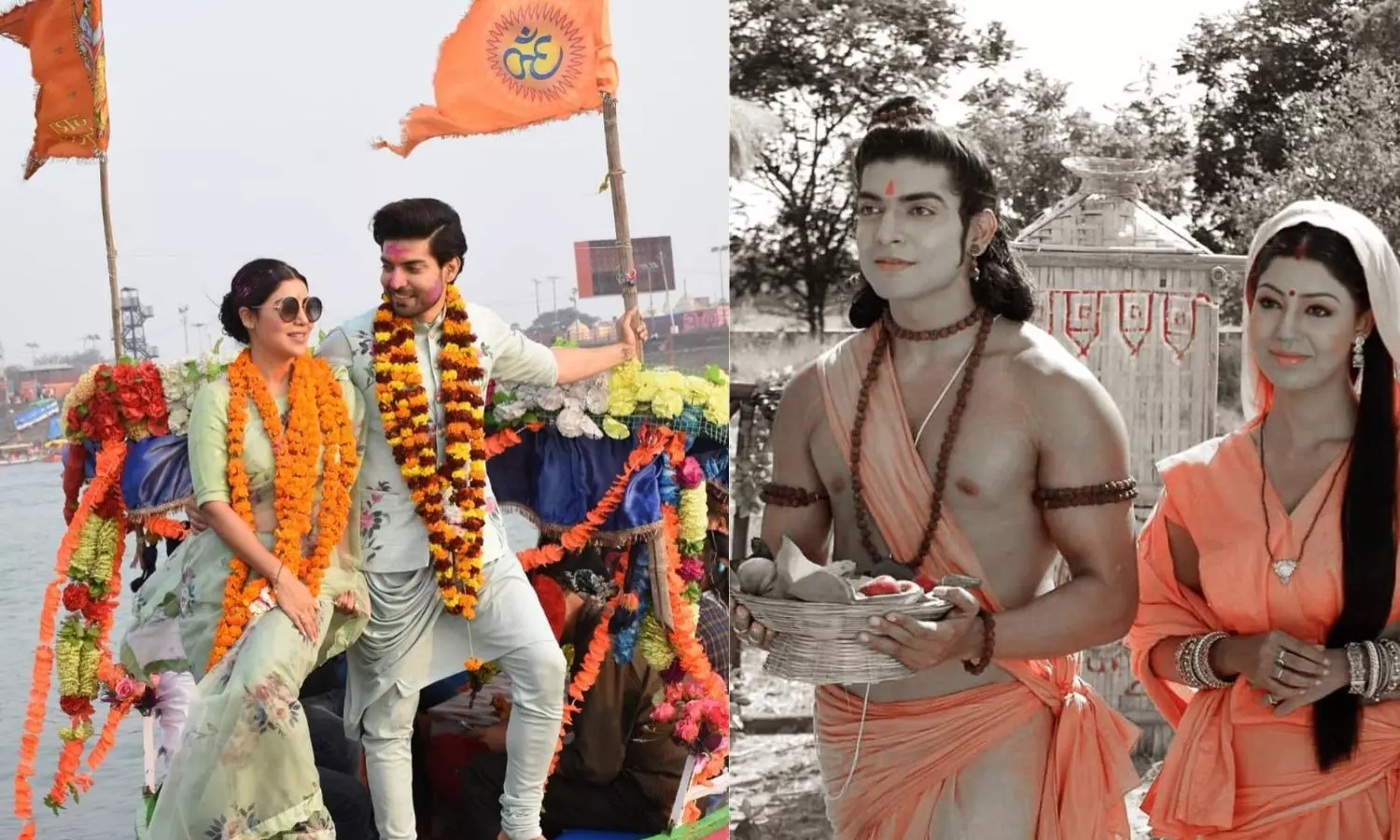 Ram Mandir Pran Pratishtha में शामिल हुए राम-सीता का किरदार निभाने वाले गुरमीत-देबिना, शेयर की तस्वीरें