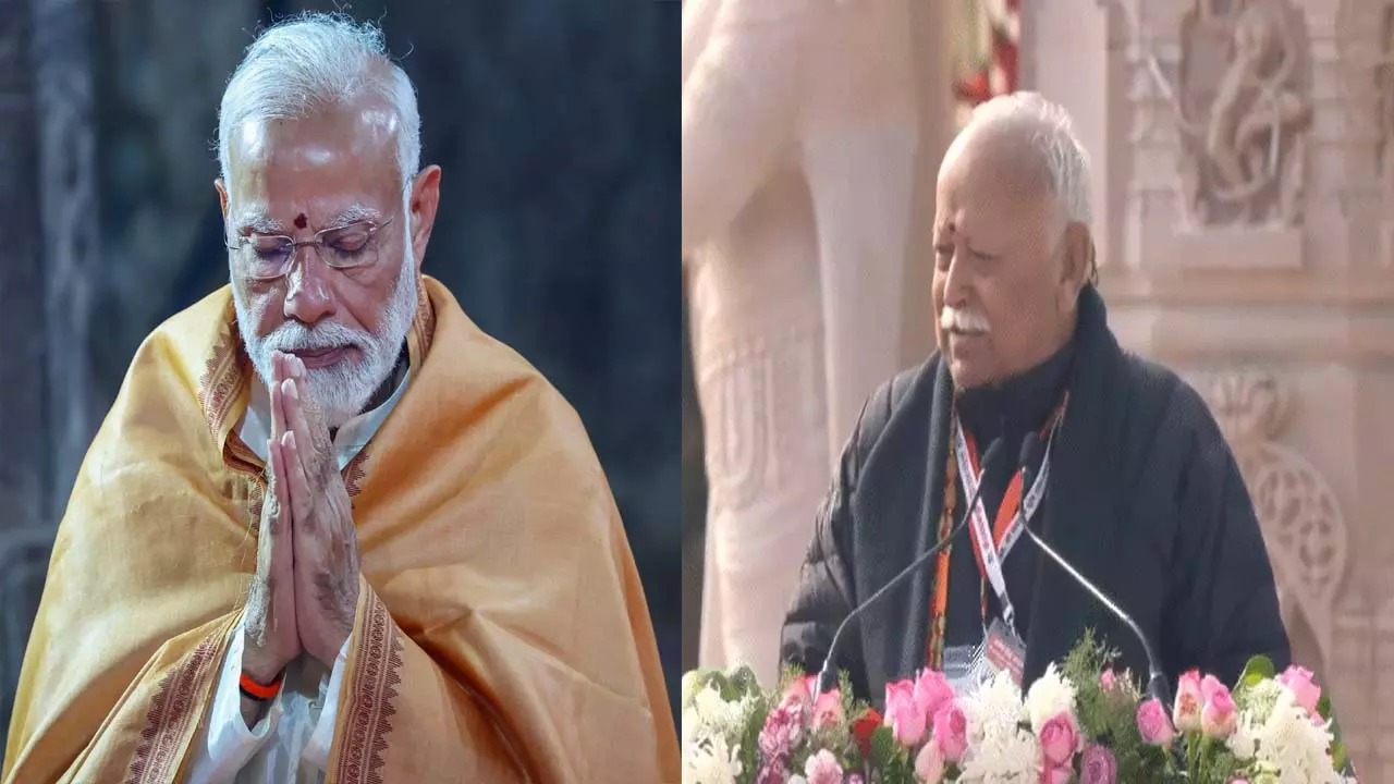 After consecration, Mohan Bhagwat said - India