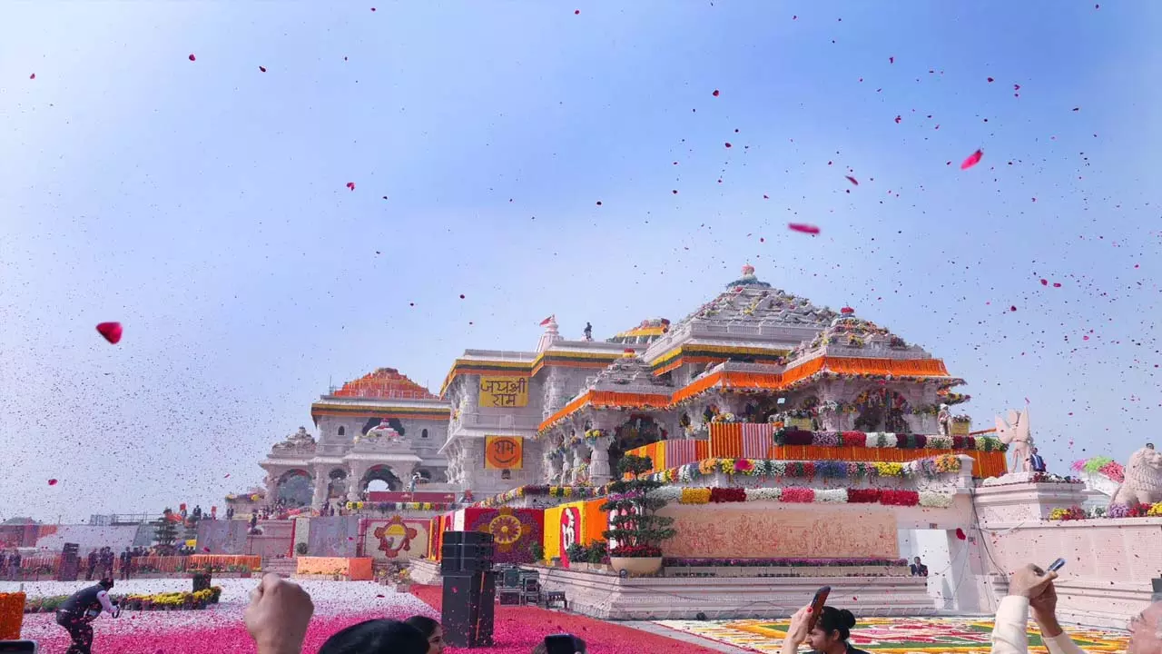 All records broken in Shri Ram Mandir ceremony - More than 16 crore people watched the live telecast