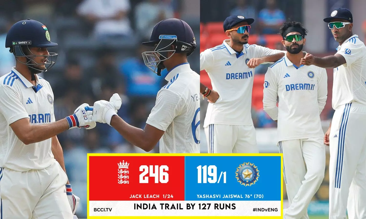 IND vs ENG 1st Test Day One: