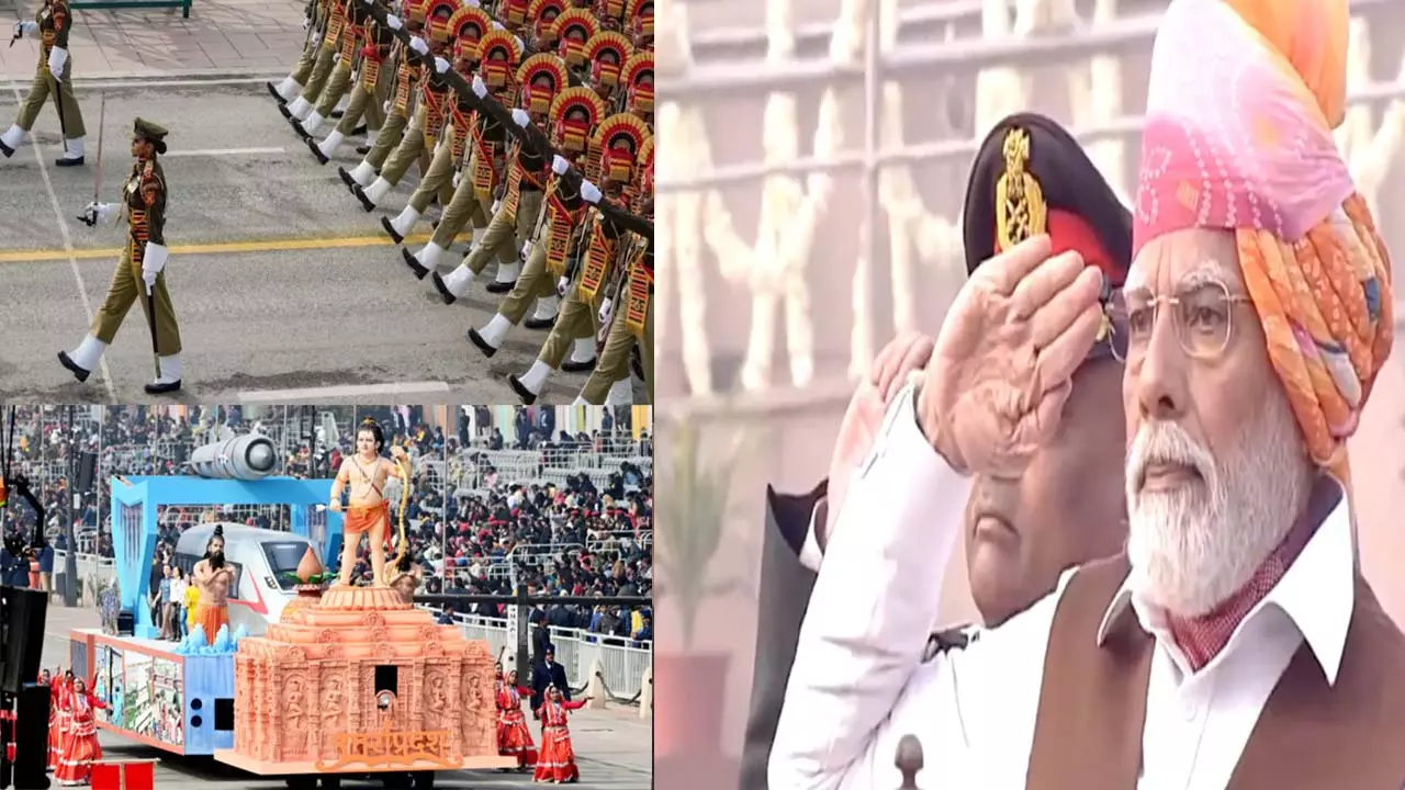 Republic Day Parade, Women Power, Artificial Intelligence, Republic Day Parade Red Fort New Delhi