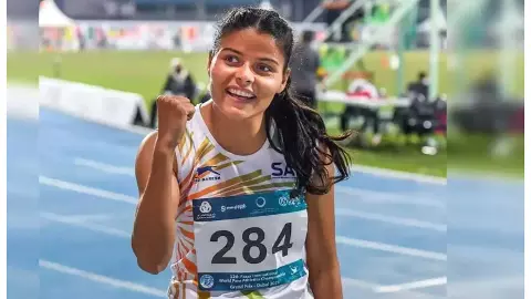 para athlete simran sharma