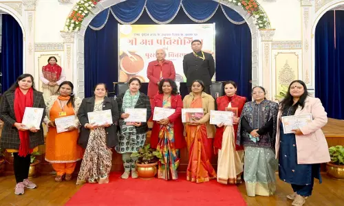 Three women of LU awarded, prepared dishes from millets in the competition Shri Anna Competition