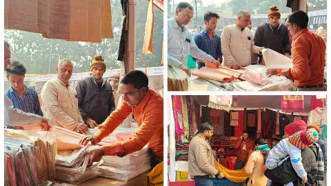 Gorakhpur: 118 स्टॉलों पर लुभा रही खादी और ODOP उत्पाद, प्रतापगढ़ का मुरब्बा तो भदोही की कालीन की खूब मांग