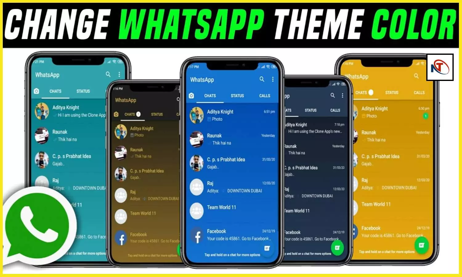 WhatsApp New Features 2024 Change Color and Theme