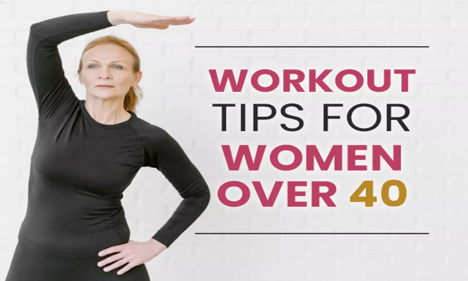 workout tips for women over 40