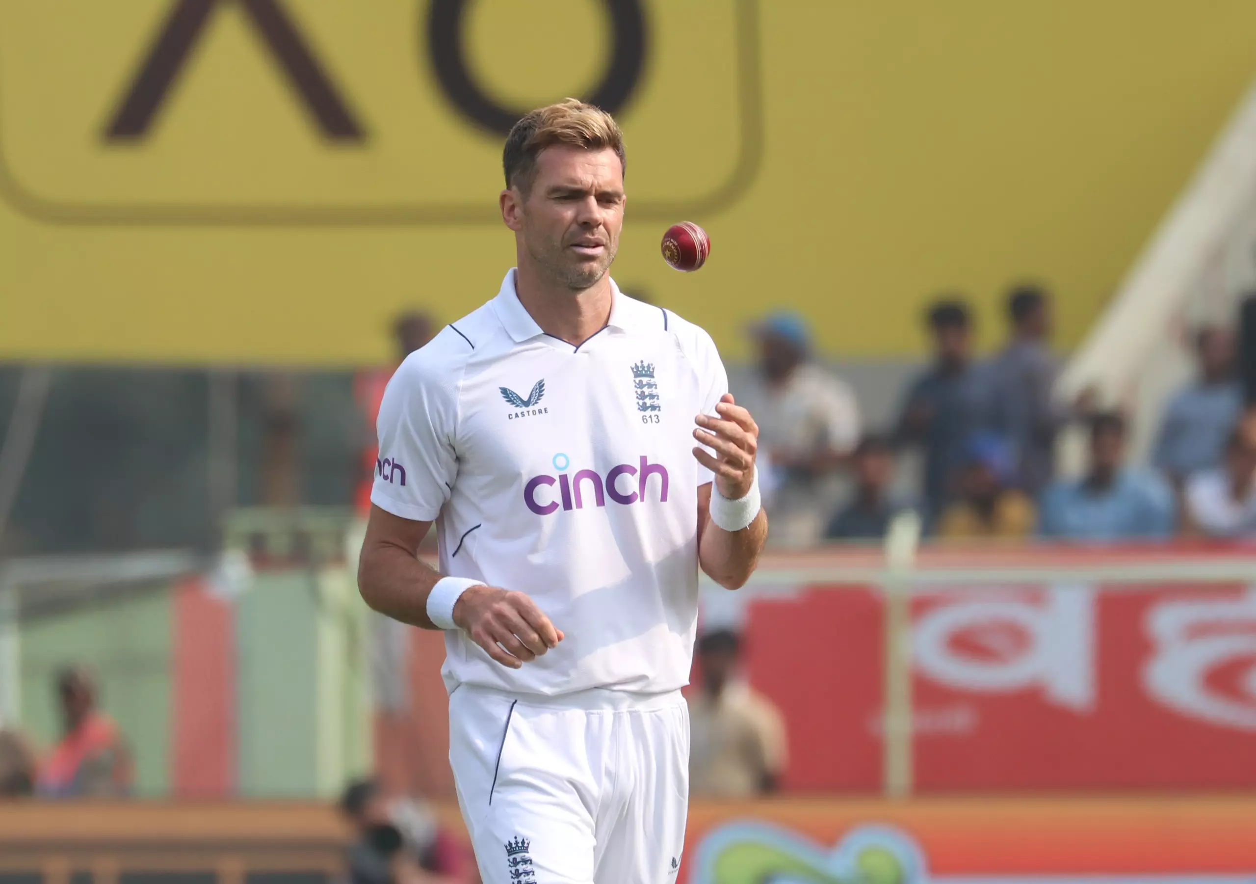 James Anderson ind vs eng 2nd test match