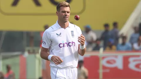 James Anderson ind vs eng 2nd test match