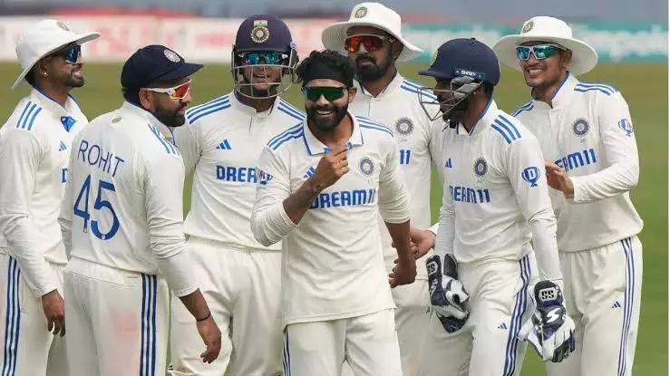 Team India Test Match Ranking