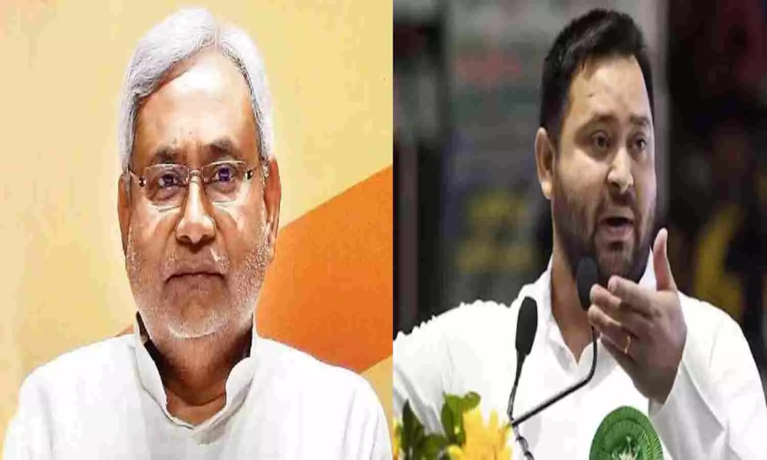 Bihar CM Nitish kumar and Tejashwi Yadav