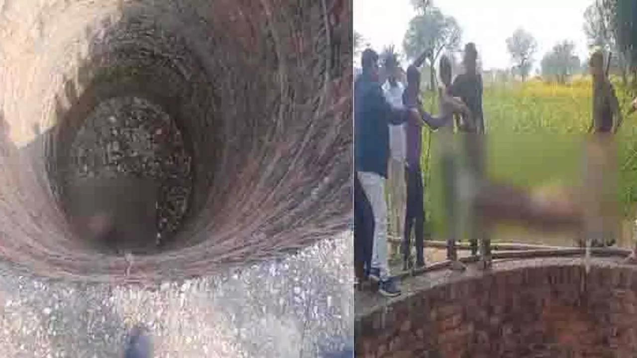 There was a stampede among the gamblers after seeing the police, a gambler died after falling into a dry well