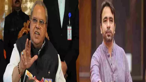 Satyapal Malik angry over Jayant Chaudhary Satyapal Malik angry over Jayant Chaudhary