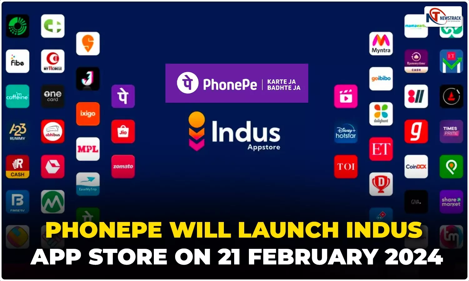 PhonePe Indus App Store on 21 February 2024