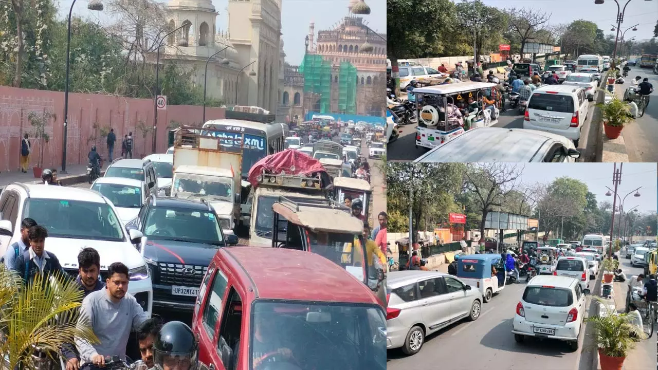 There was a long jam in many areas of the capital, vehicles kept crawling, people got worried