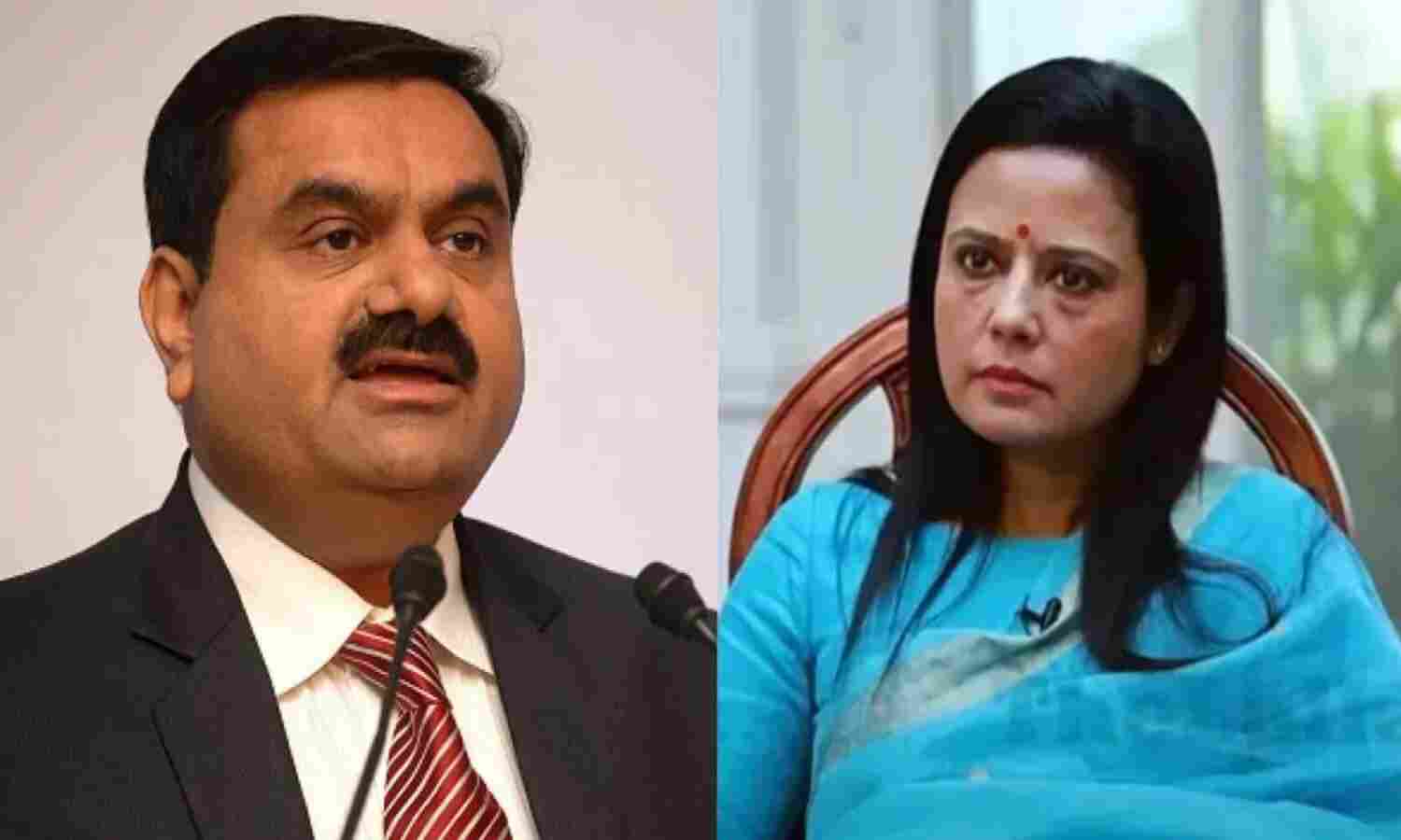 Gautam Adani and Mahua Moitra