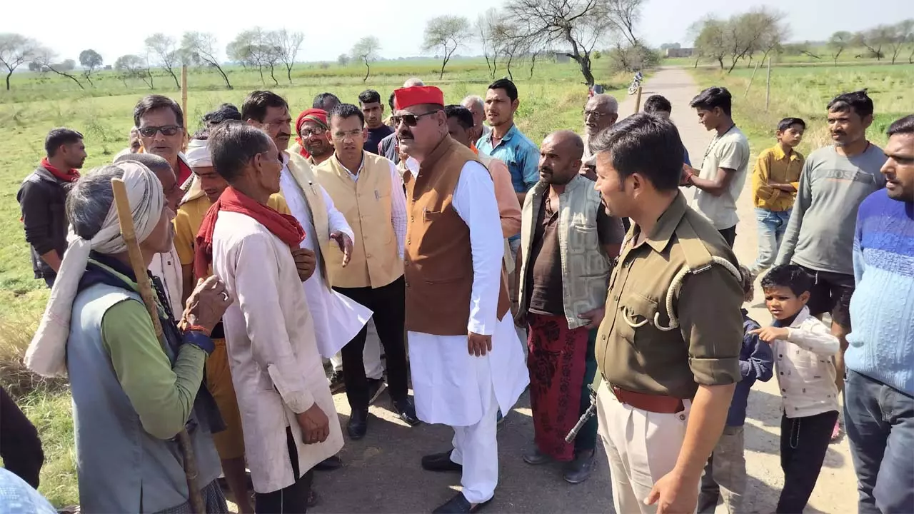 SP MLA Vishambhar Singh Yadav called Yogi government anti-farmer