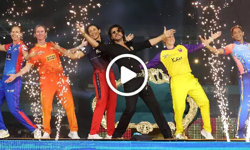 SRK in WPL Opening Ceremony