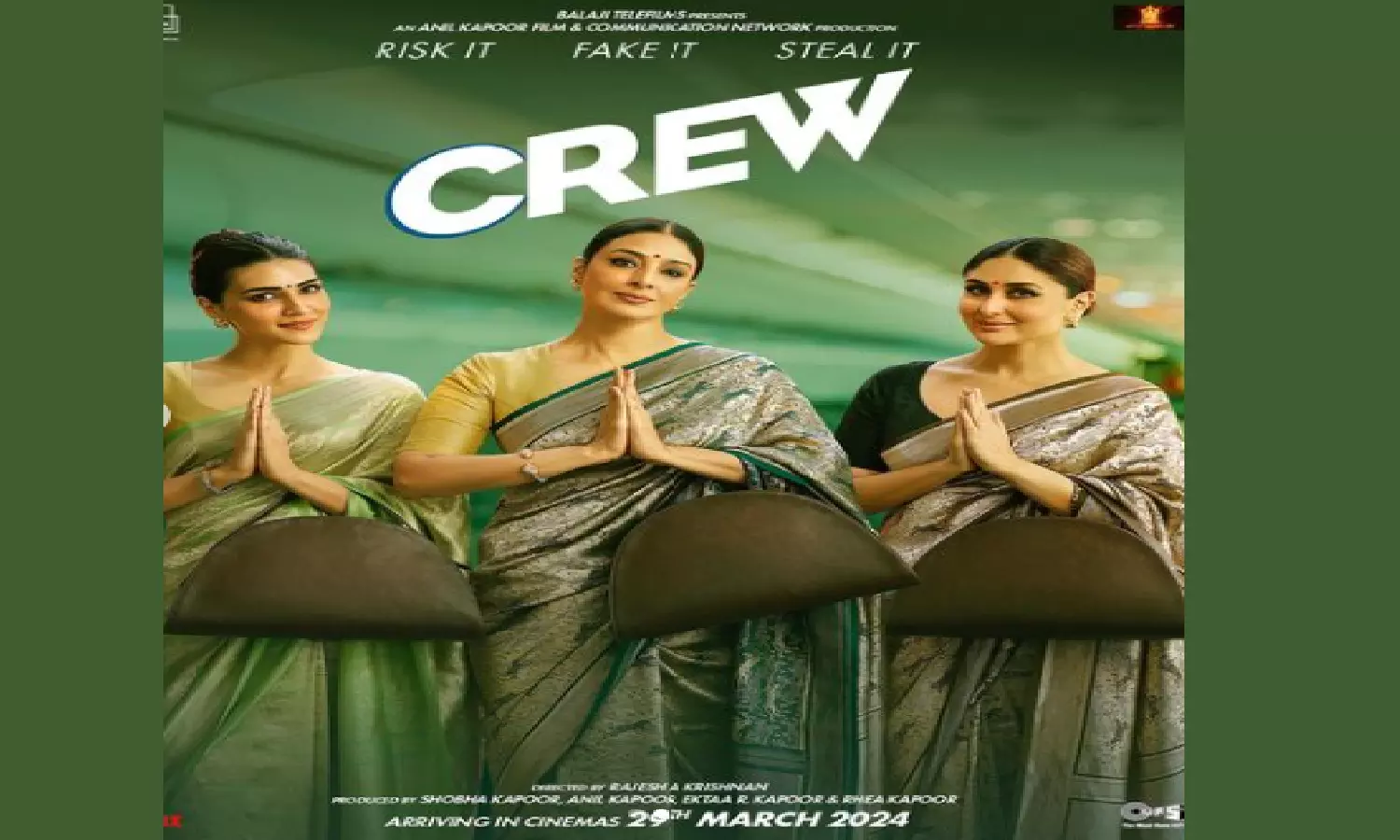 Crew Teaser : तब्बू, करीना कपूर व कृति सैनन चोरी करने के लिए कुछ भी करने को हैं, तैयार