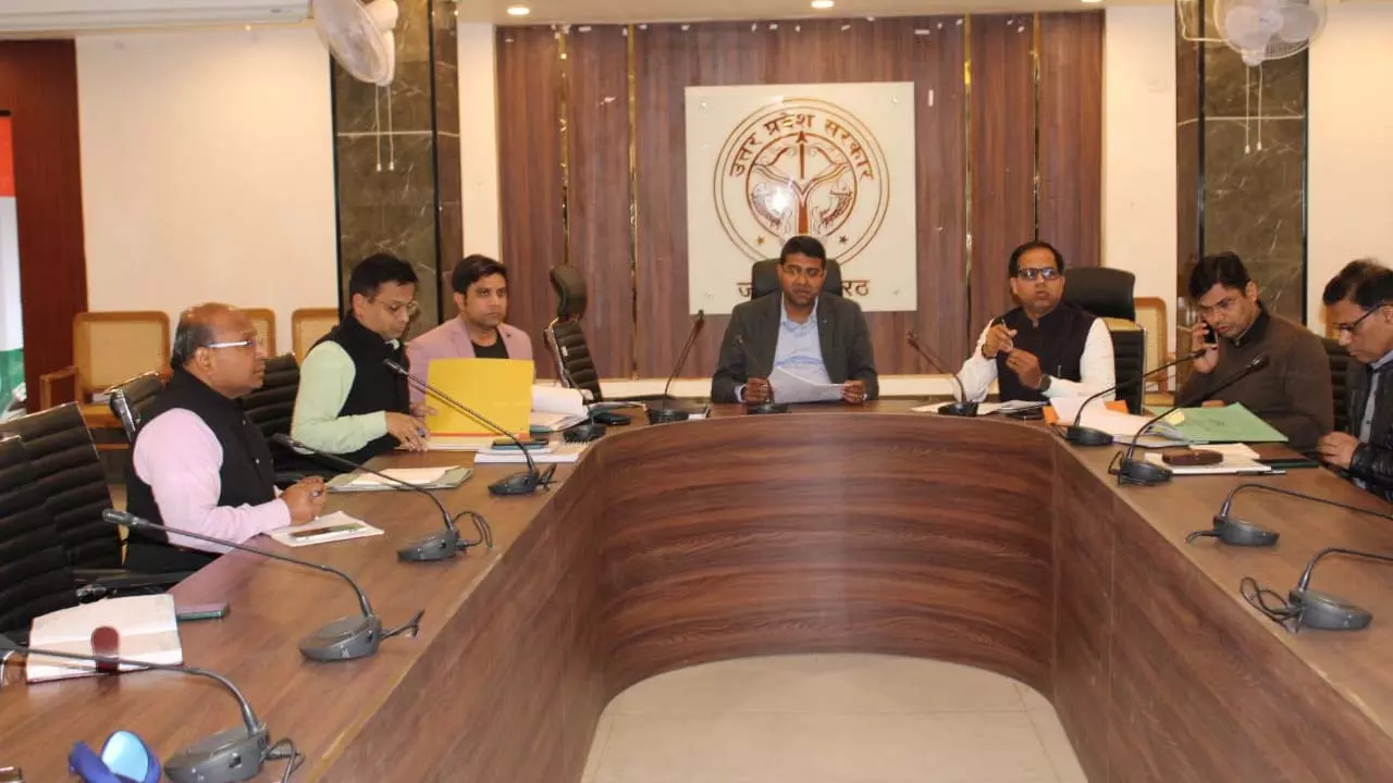 District Magistrate held a review meeting with all the nodal officers regarding Lok Sabha elections
