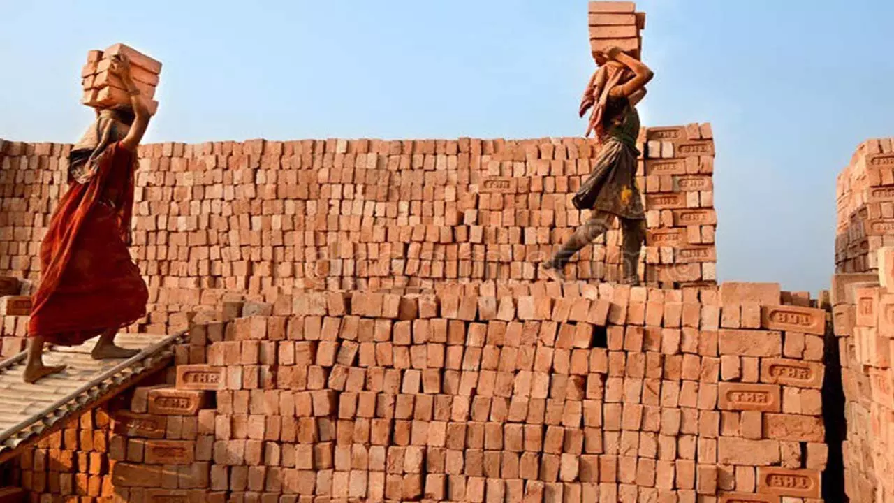 Scam exposed in GST raid on brick kiln, producing only 25 thousand bricks by spending 18 tonnes of coal
