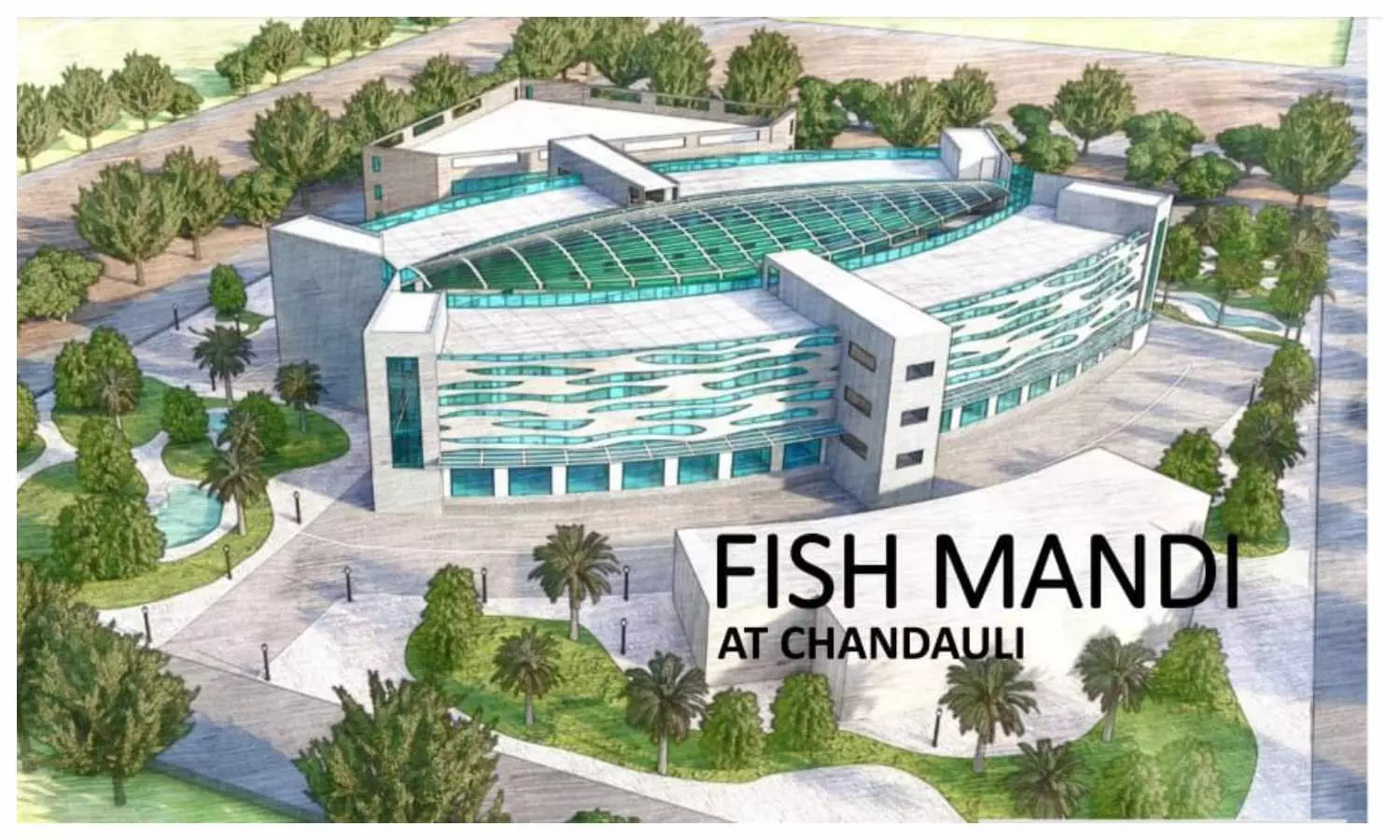 Chandauli News: देश की सबसे बड़ी स्टेट ऑफ आर्ट होलसेल फिश मार्केट का होगा निर्माण