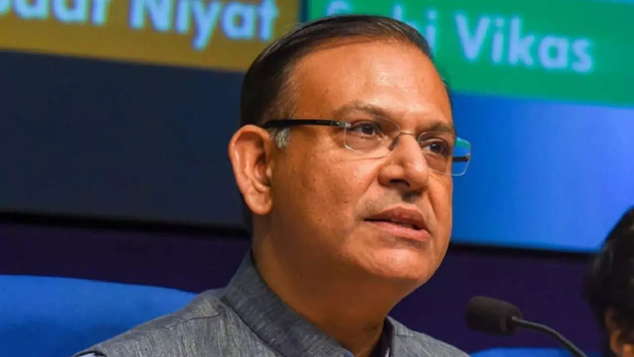 Jayant Sinha said goodbye to electoral politics, will focus on the issue of global climate change in the country and the world