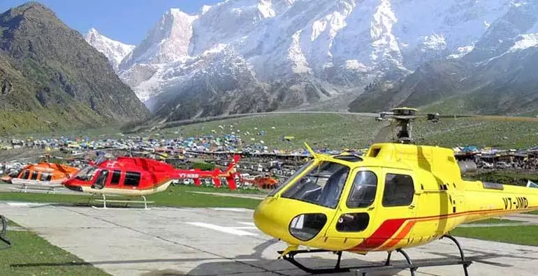 Helicopter se Kedarnath Yatra