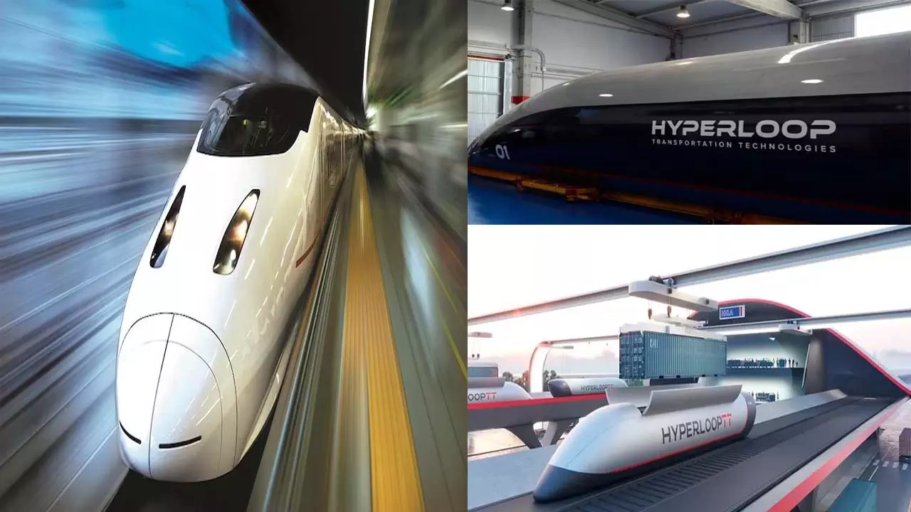 Hyperloop train covered 622 km. Speed per hour