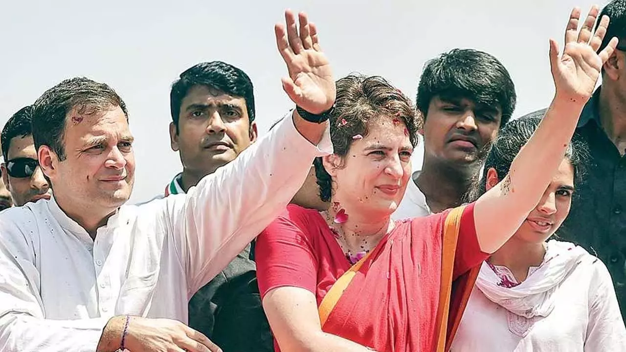 Priyanka will contest elections from Rae Bareli, Rahul Gandhi will show strength from Amethi and Wayanad