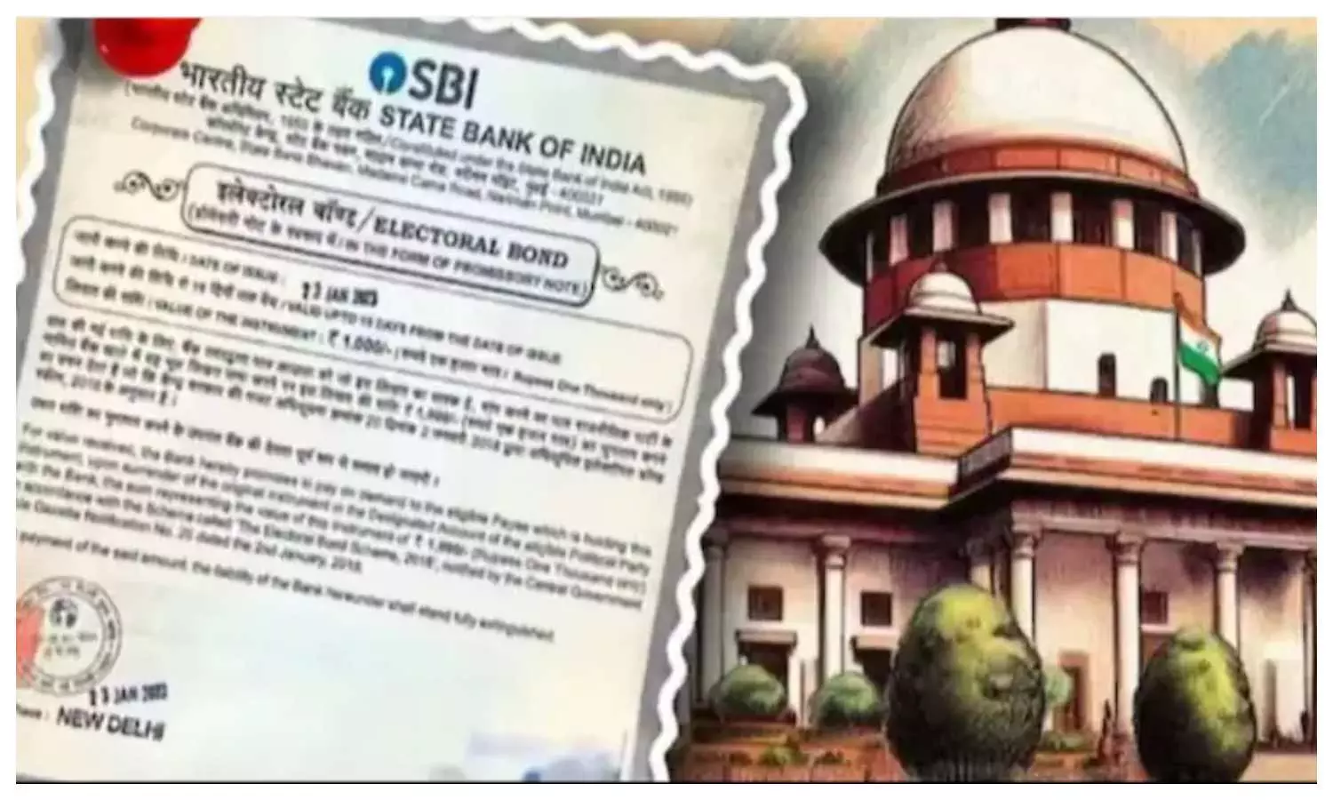 Electoral Bond, Newstrack Hindi News, sbi sent information