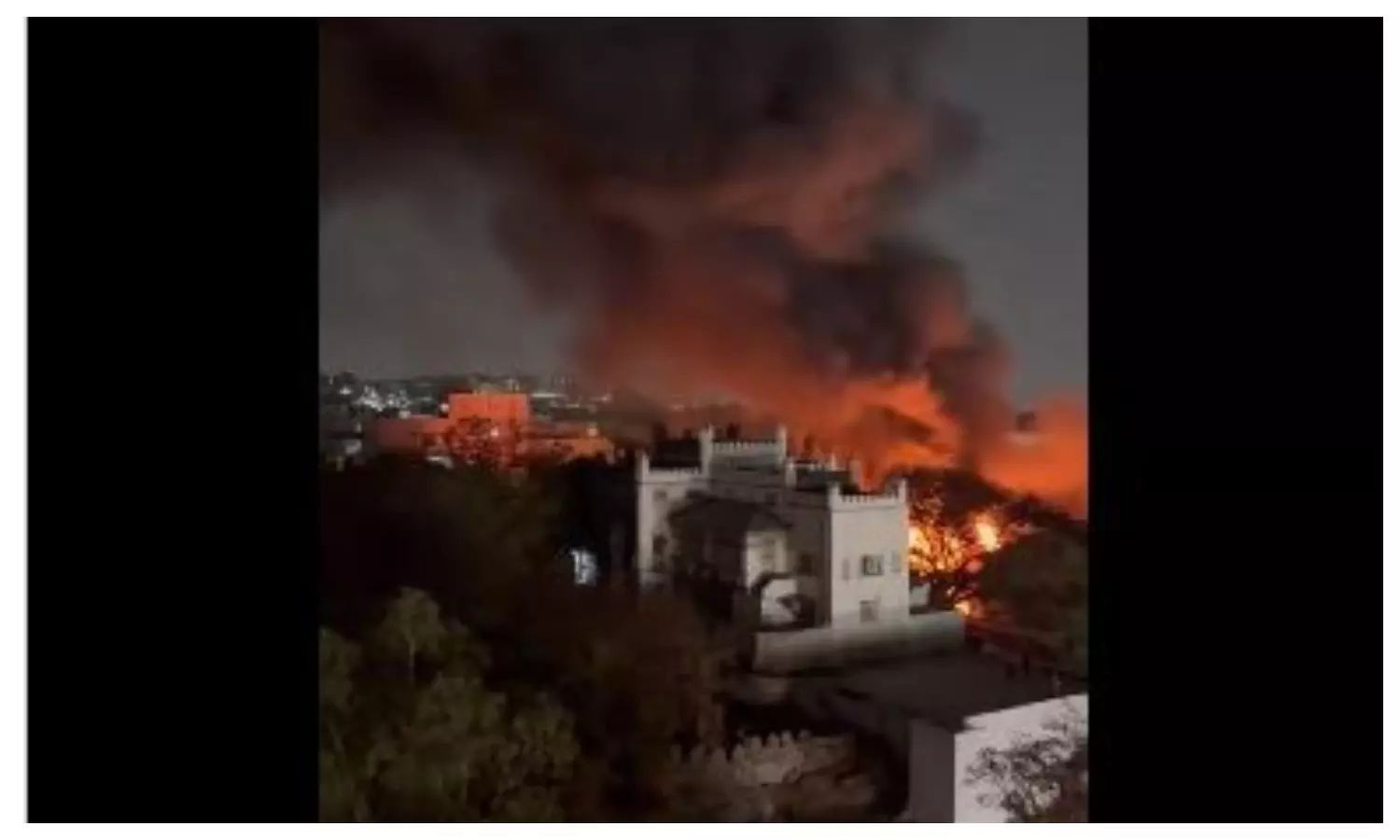 Hyderabad Fire News