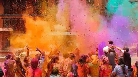 Holi Celebration in Kanpur Holi Celebration in Kanpur