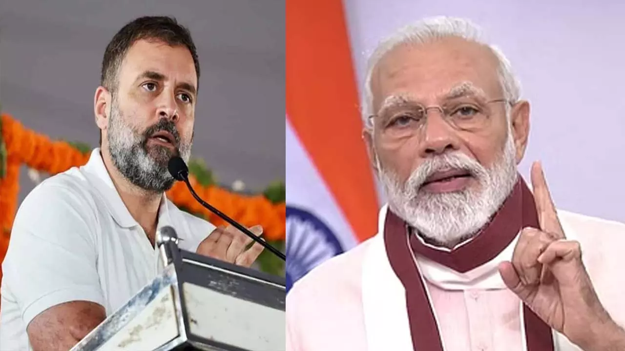 I am the voice of India, not Rahul, Modi is afraid of me