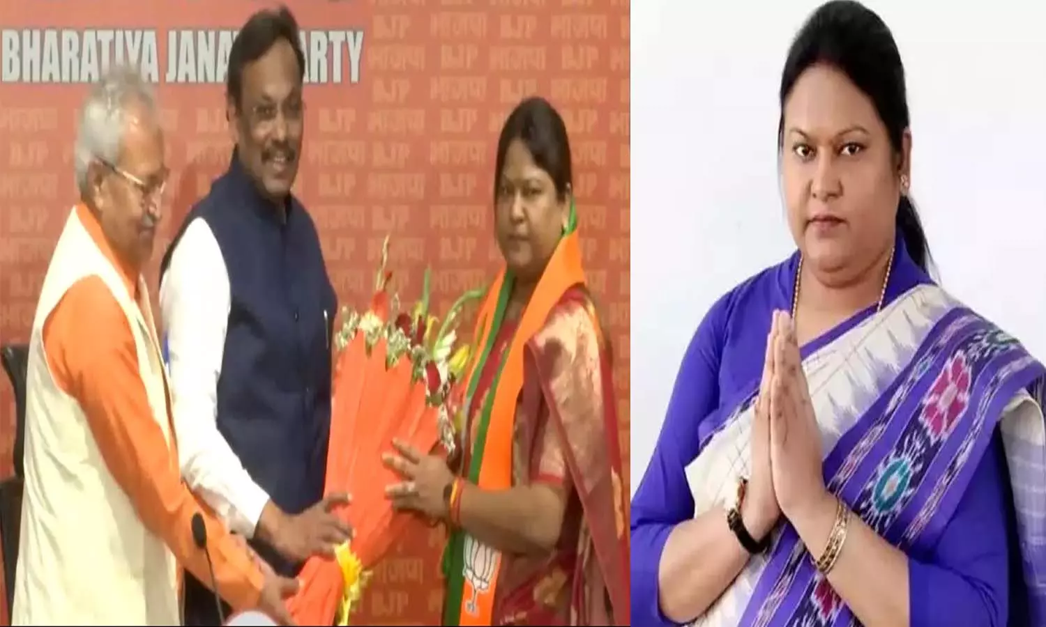 Shibu Sorens elder daughter-in-law and former Chief Minister Hemant Sorens sister-in-law Sita Soren joins BJP