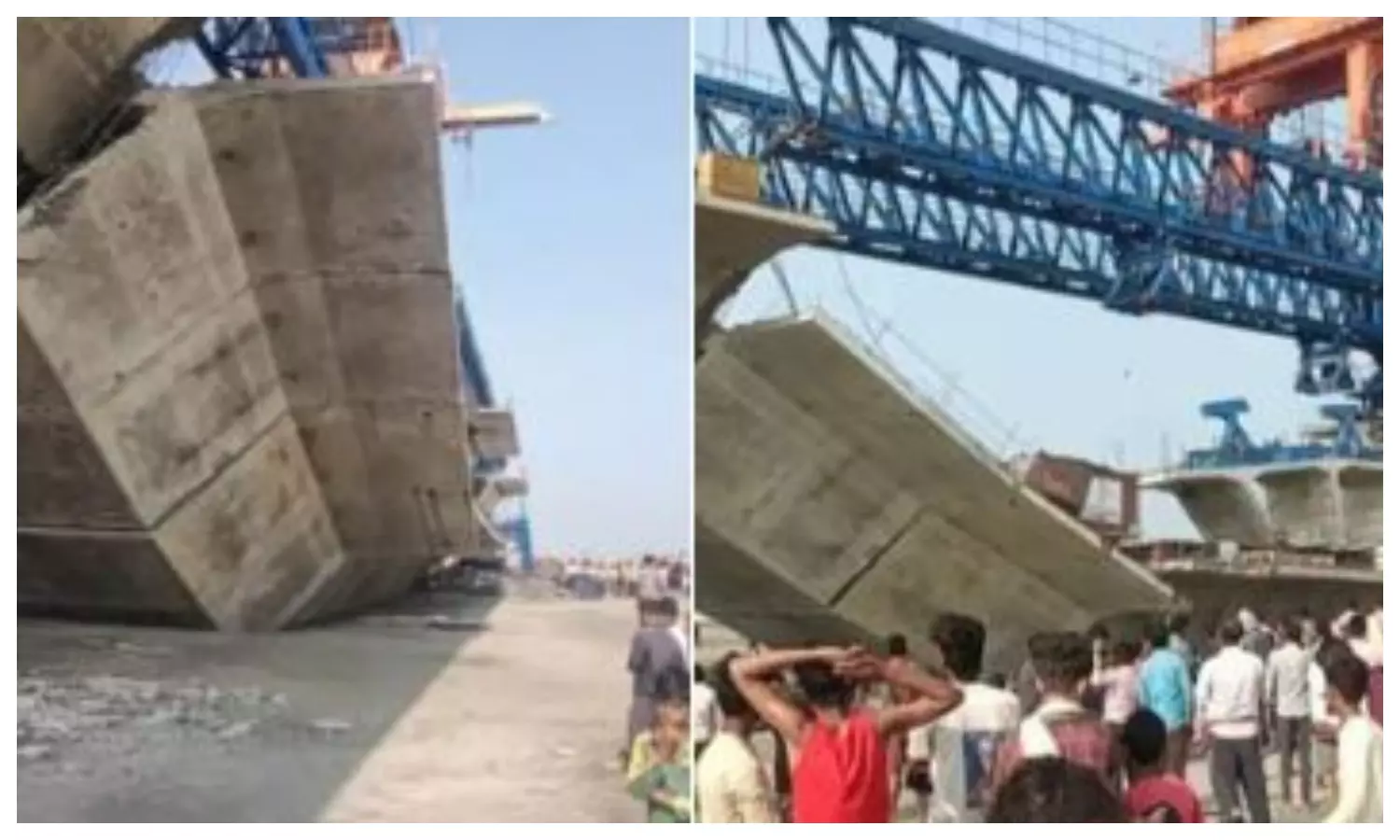 Bihar News: सुपौल के कोसी नदी पर गिरा पुल का एक हिस्सा, कई मजदूर दबे, एक की मौत