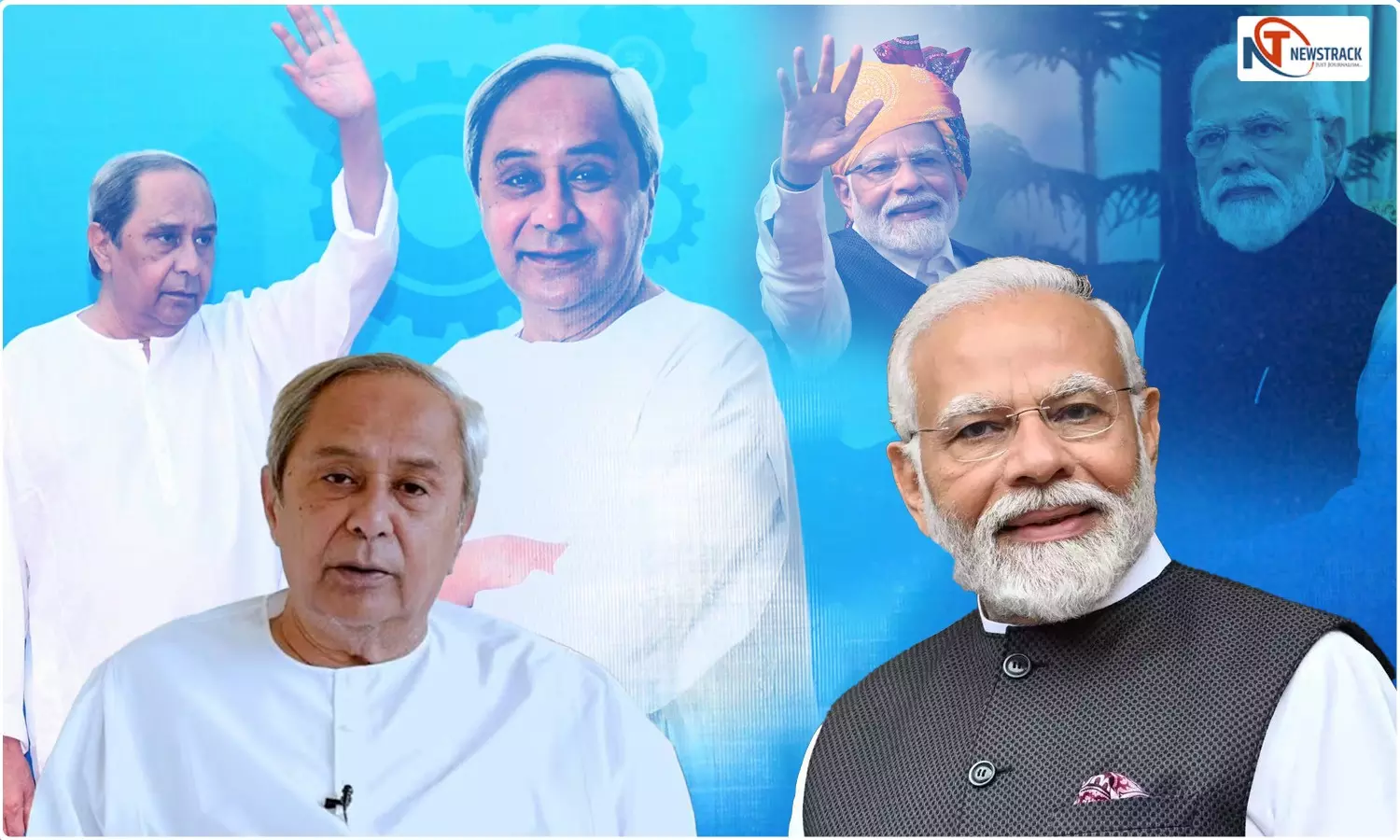 Odisha Chief Minister Naveen Patnaik and PM Modi