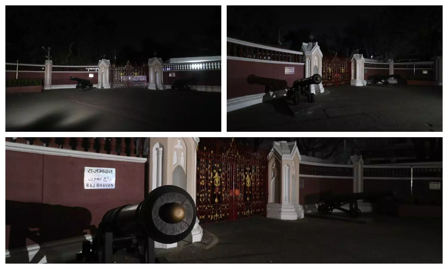 earth hour day 2024, lights of raj bhavan in lucknow, lights switched off for one hour