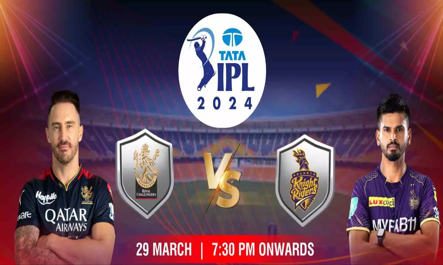 IPL 2024 RCB vs KKR Ticket:  रॉयल चैलेंजर्स बेंगलुरु और कोलकाता नाइट राइडर्स के बीच मुकाबले के लिए टिकट बिक्री शुरू