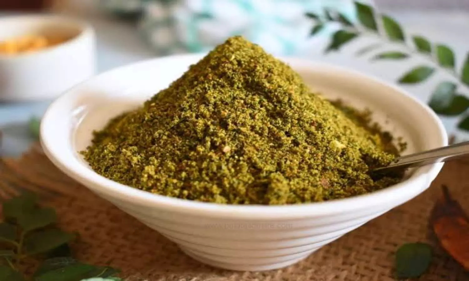 Curry Leaf Dry Chutney Recipe