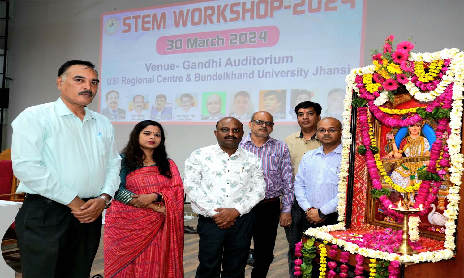 STEM Workshop-2024 organized in Bundelkhand University