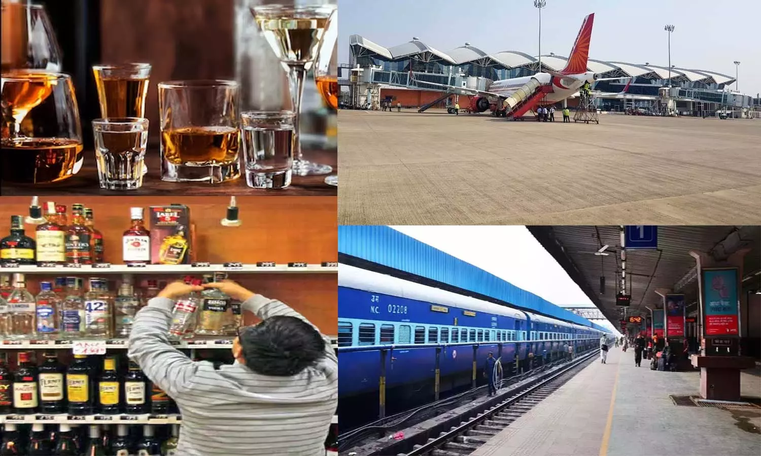 Rules for Liquor : यूपी में शराबियों की बल्ले-बल्ले! अब रेलवे स्टेशन और एयरपोर्ट पर मिलेगी दारू