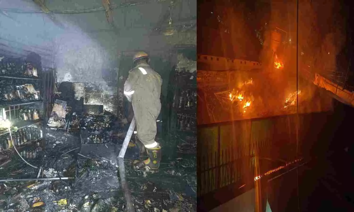 Kanpur fire broke out