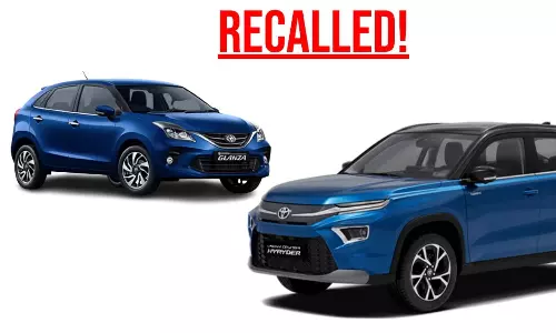 Toyota Recall Glanza Model