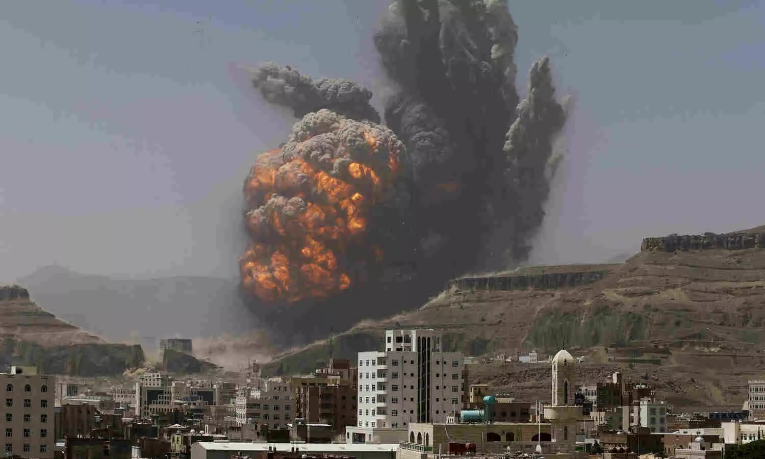 air strikes in Yemen