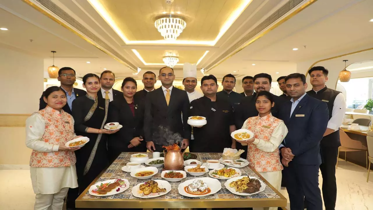 Enjoy Awadhi cuisine at Jaffran Restaurant of Hotel Renaissance