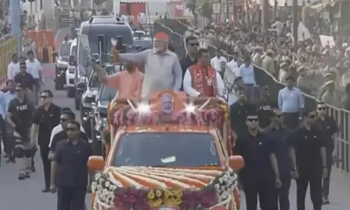 PM Narendra Modi Road Show