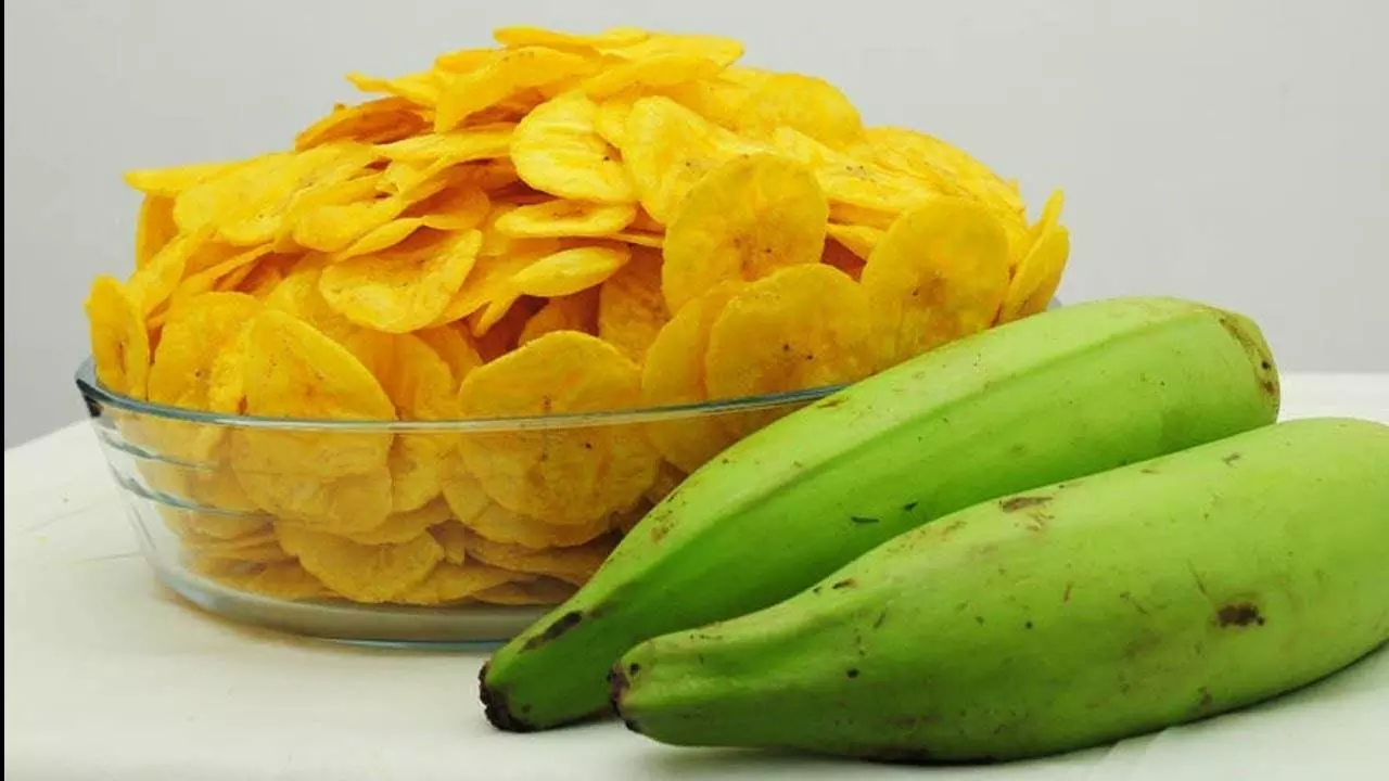 Vrat Vale Banana Chips Recipe